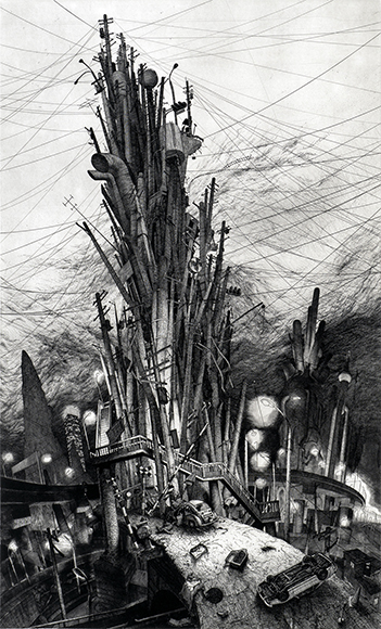 A BLACK TOWER